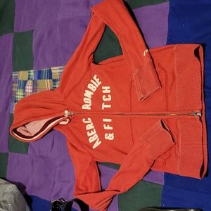 Abercrombie  & Fitch zip up hoodie size Small